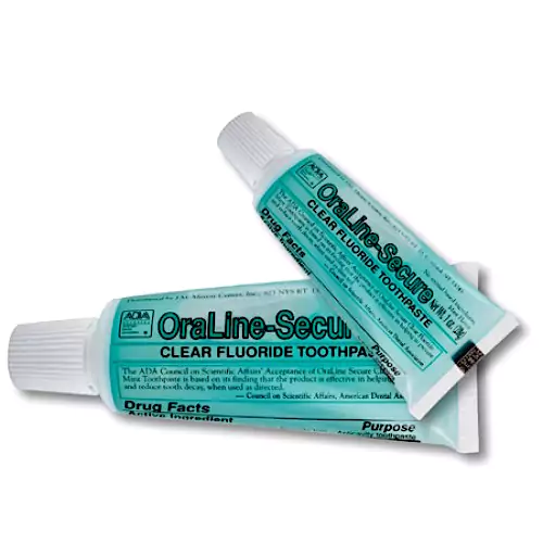 Oraline Secure Clear Fluoride Mint Toothpaste