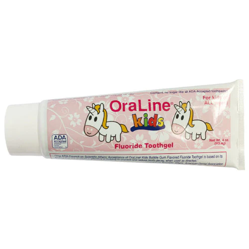 OraLine Kids Bubble Gum Fluoride Toothgel